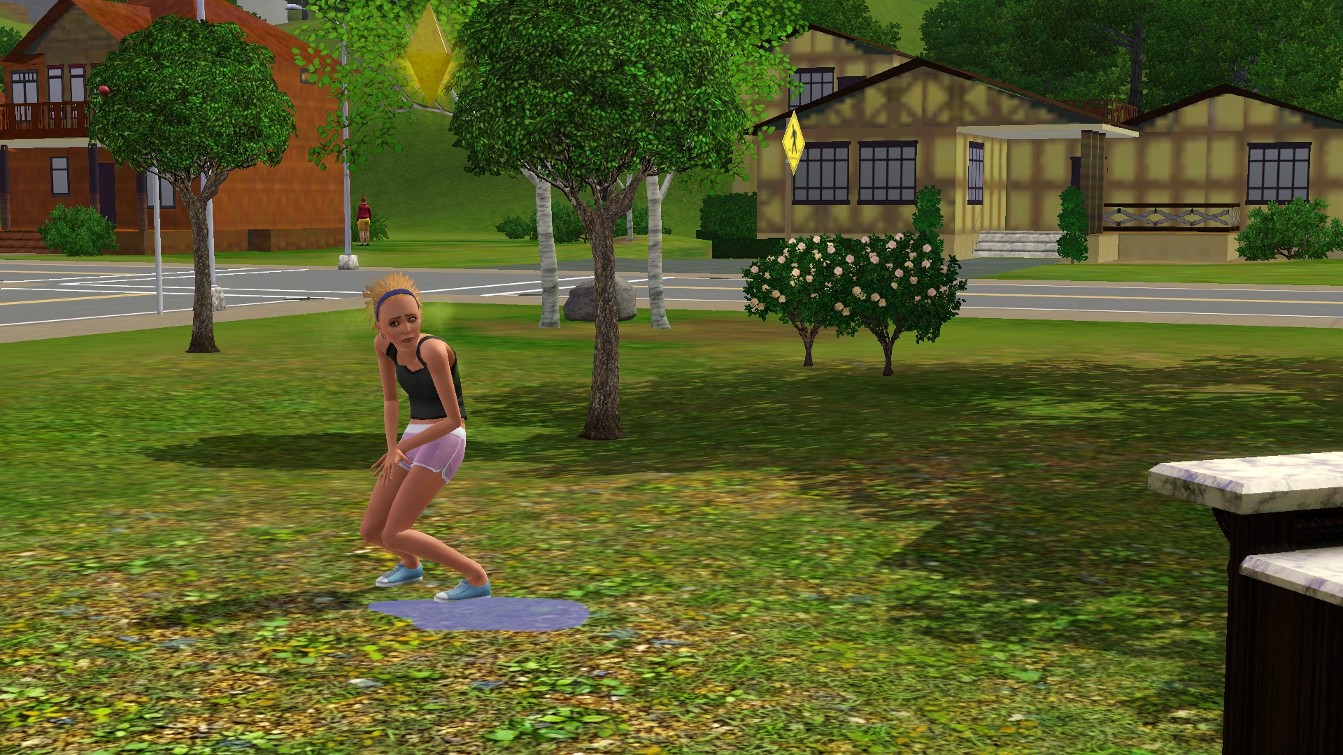 Unglücklicher Sim in The Sims 3