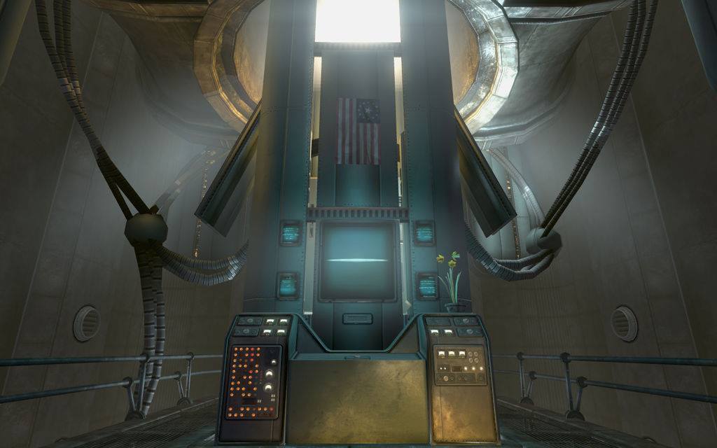 President John Henry Eden, Fallout 3, Image obtained from http://fallout.wikia.com/wiki/File:ZAX-JohnHenryEden.jpg, Copyrigth by Bethesda Softworks.