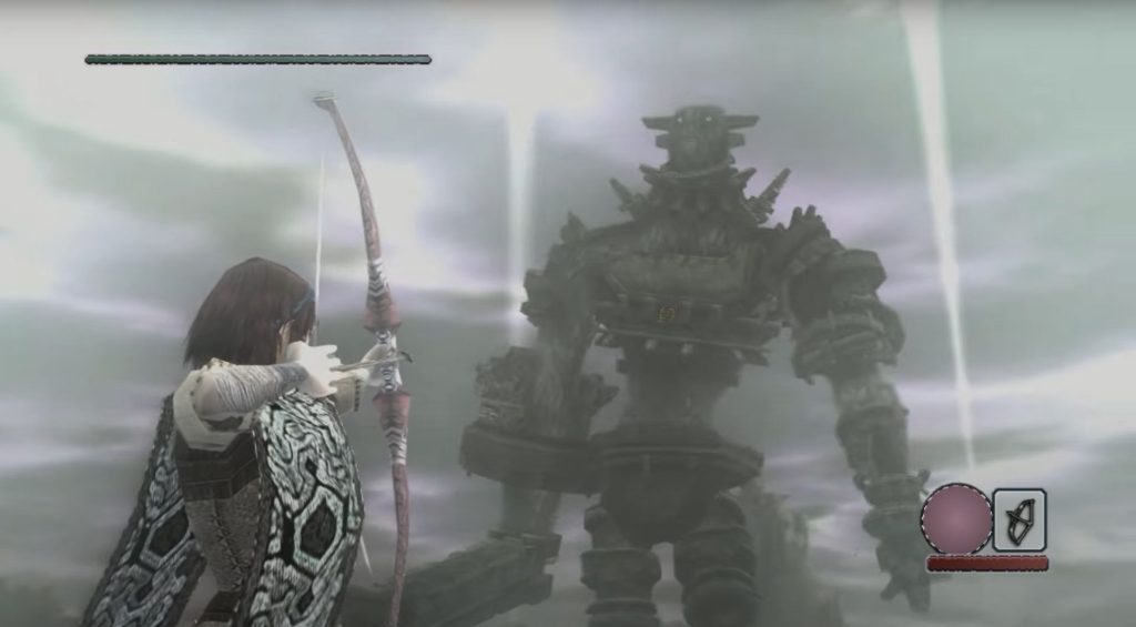 Der erste Gegner in Shadow of the Colossus